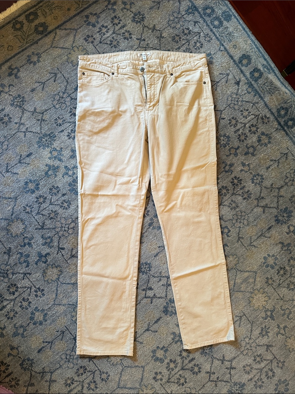 Peter Millar Beige Cotton Chinos